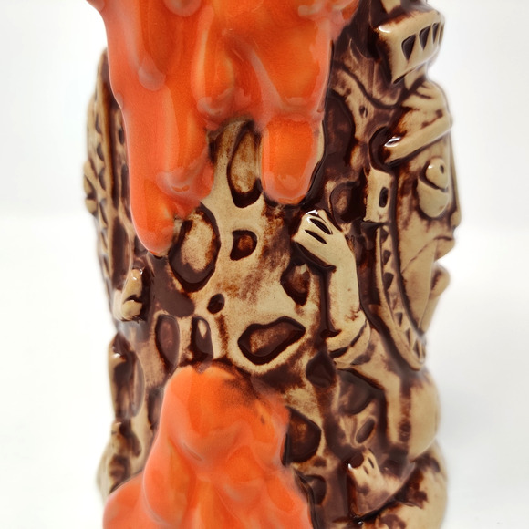 Disneyland Krakatoa Tiki Mug Cup 2nd Edition Trader Sams Enchanted Tiki Bar Lava - Picture 5 of 16